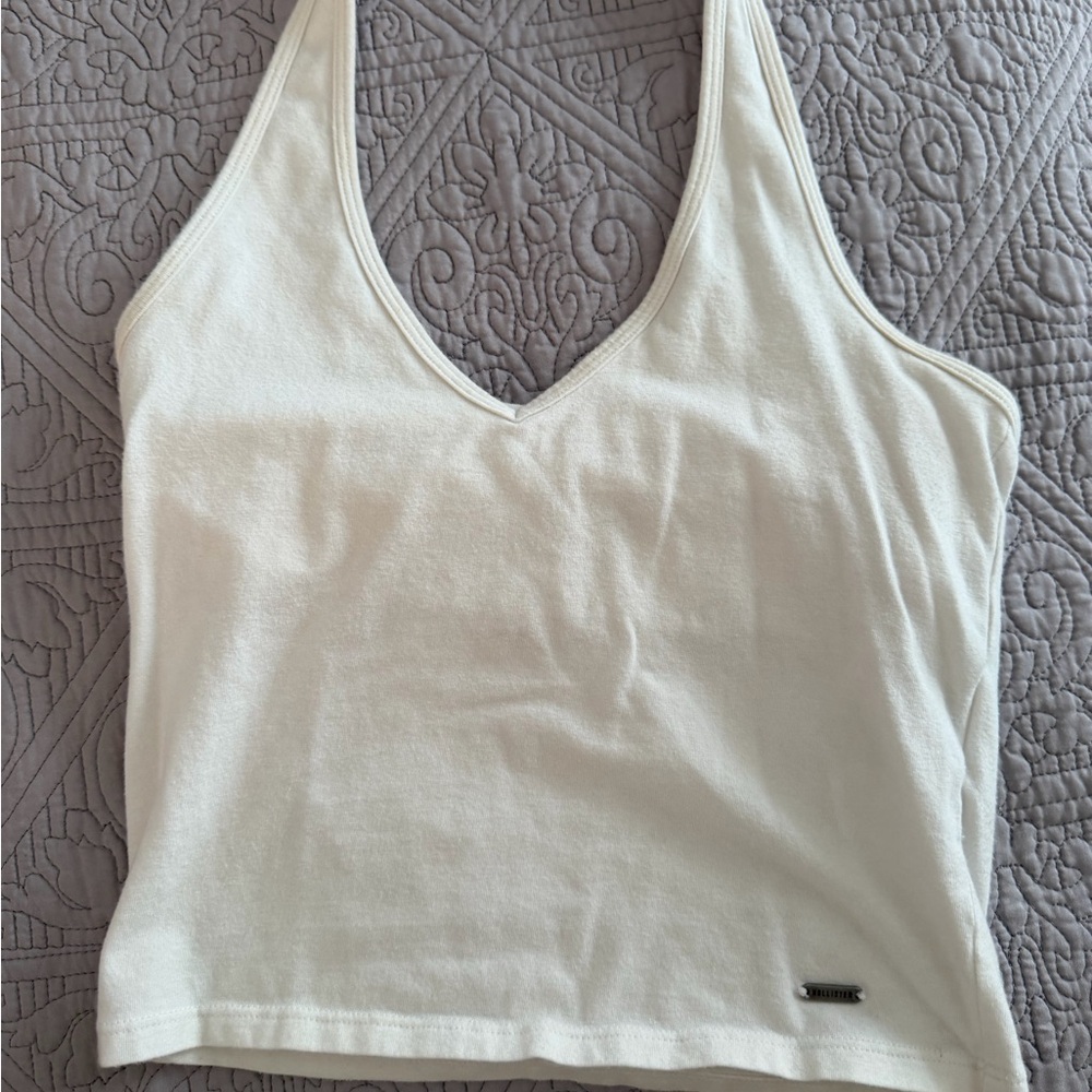 Hollister Cream Tank Top